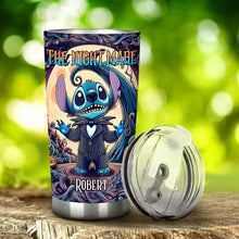 Load image into Gallery viewer, Personalized Ohana Tumbler The Nightmare Custom Gift for Halloween
