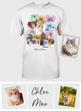 Load image into Gallery viewer, Personalized Cat T-shirt &amp; Hoodie Custom Pet Gift Idea
