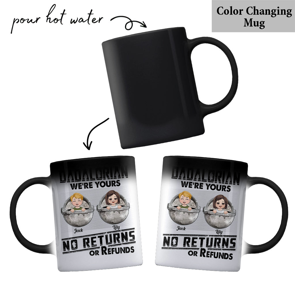 Personalized Dadalorian Mug Custom Family Design Gift