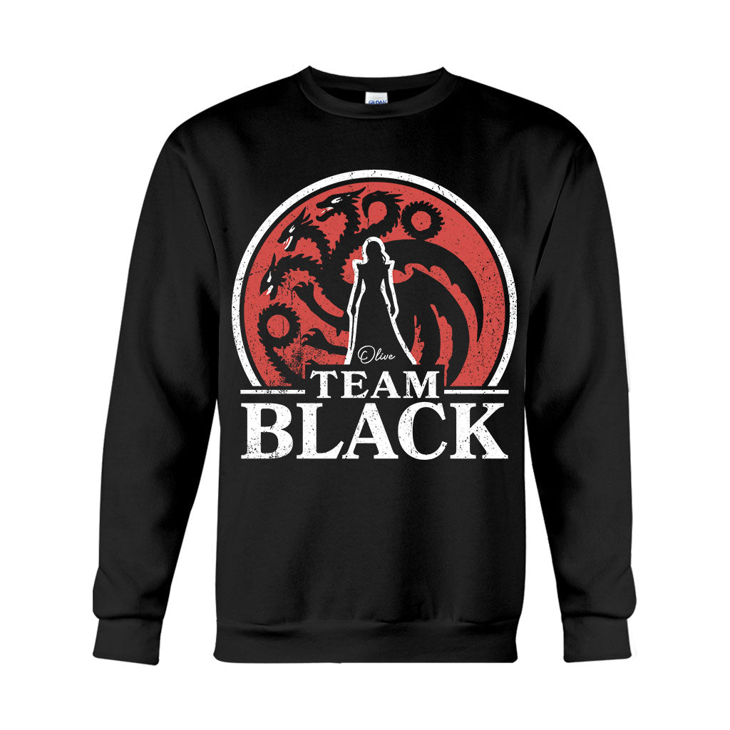 Personalized Team Black vs Green Hoodie & T-shirt Gift