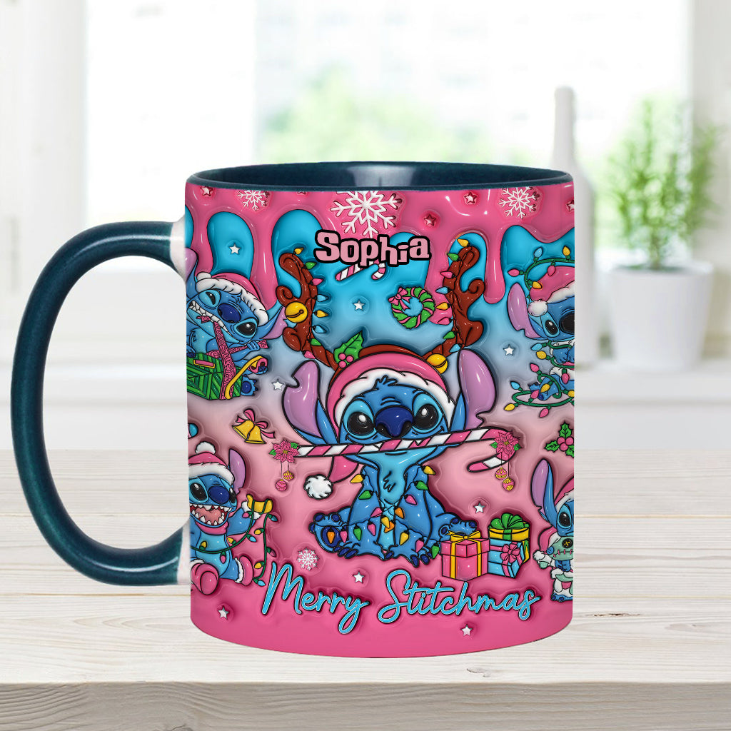 Personalized Ohana Accent Mug Christmas Gift for Mom