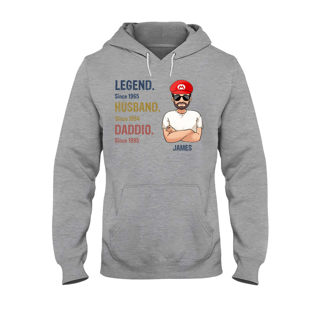 Personalized Super Plumber T-Shirt & Hoodie for Dad | Custom Name Gift