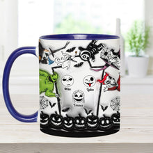 Load image into Gallery viewer, Personalized Nightmare Accent Mug Custom Name Gift for Mom or Dad
