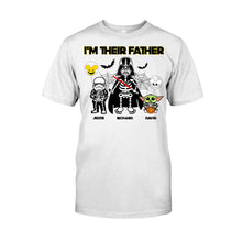 Load image into Gallery viewer, Personalized Halloween T-shirt &amp; Hoodie I'm Their Father Gift
