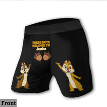 Load image into Gallery viewer, Personalized Men's Boxer Briefs Custom Name Gift for Him
