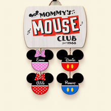 Load image into Gallery viewer, Personalized Mickey Mouse Pallet Wood Sign Custom Family Gift
