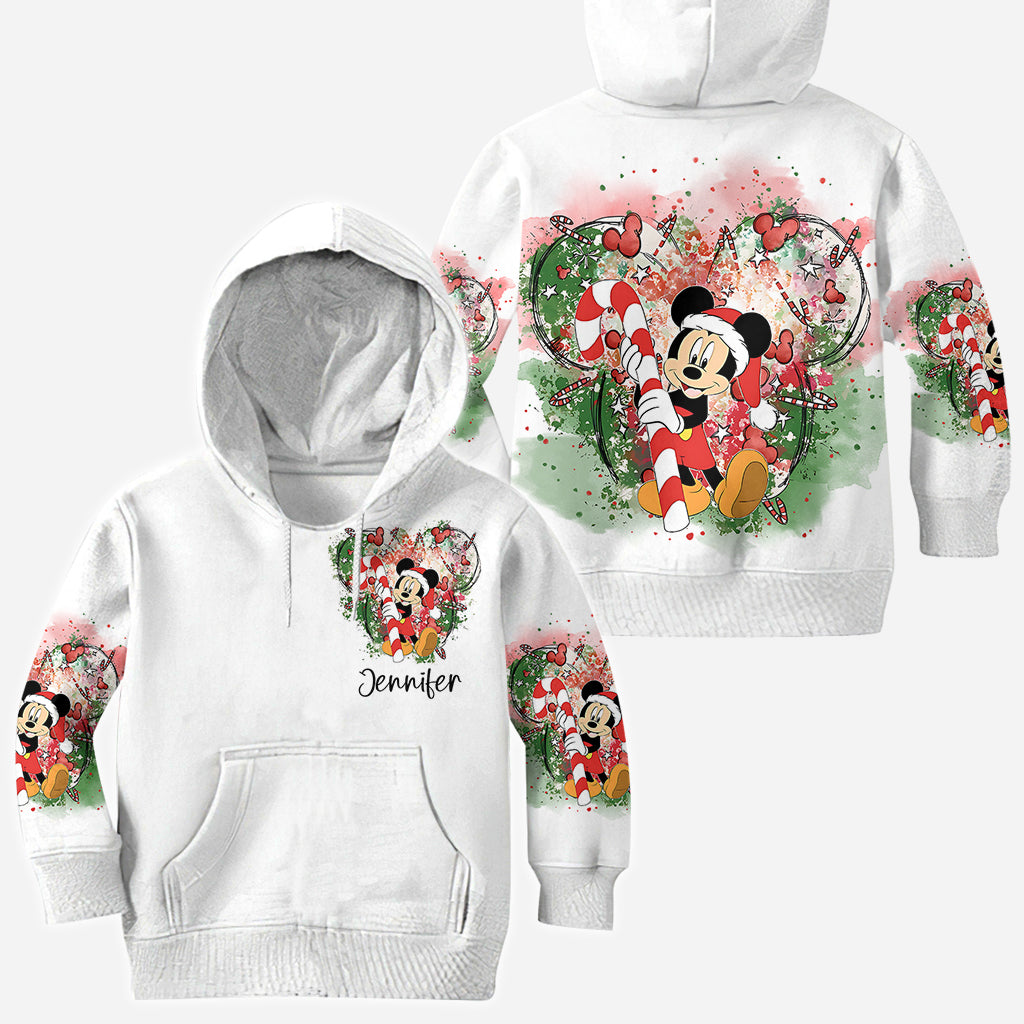 Personalized Merry Christmas All Over Shirt for Women | Perfect Holiday Gift