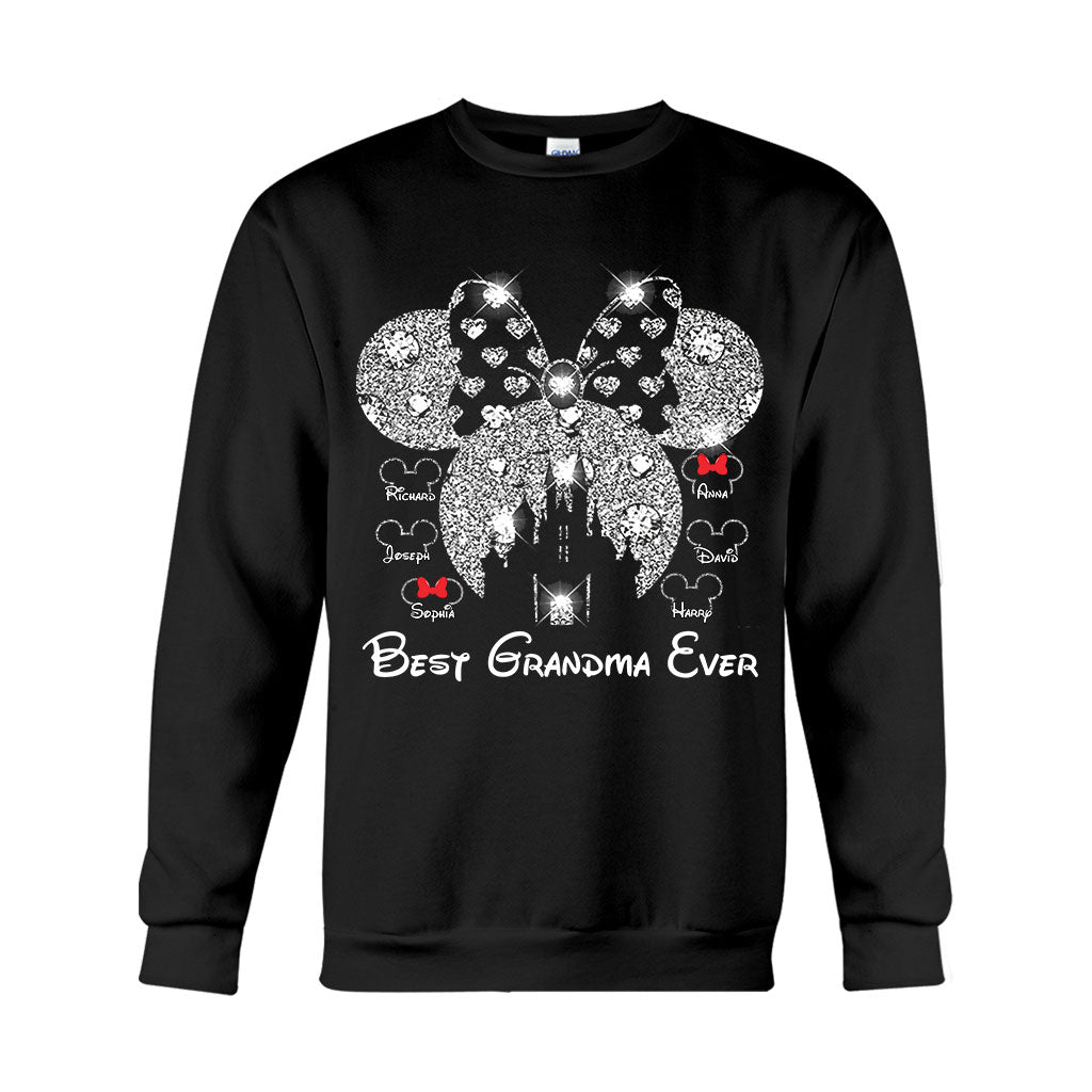 Personalized Best Grandma Ever Mouse T-shirt & Hoodie Gift