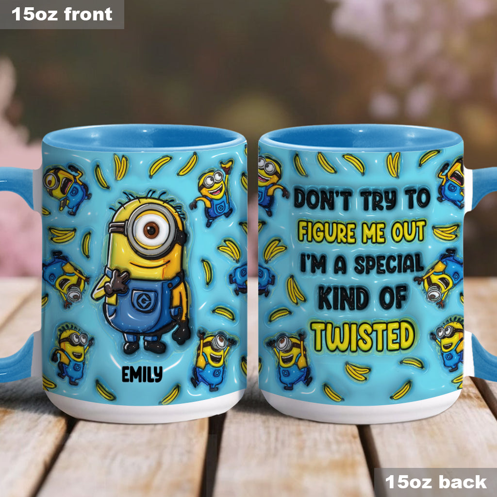 Personalized Minion Mug Custom Name Gift Idea for Kids