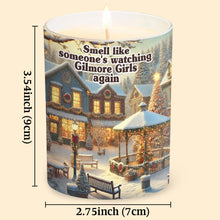 Load image into Gallery viewer, Personalized Scented Candle with Wooden Lid for Fans of Gilmore Girls
