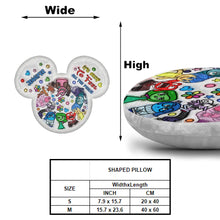Load image into Gallery viewer, Personalized Shaped Pillow Custom Design Gift for Kids
