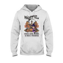 Load image into Gallery viewer, Personalized Halloween Town T-shirt &amp; Hoodie for Kids &amp; Adults
