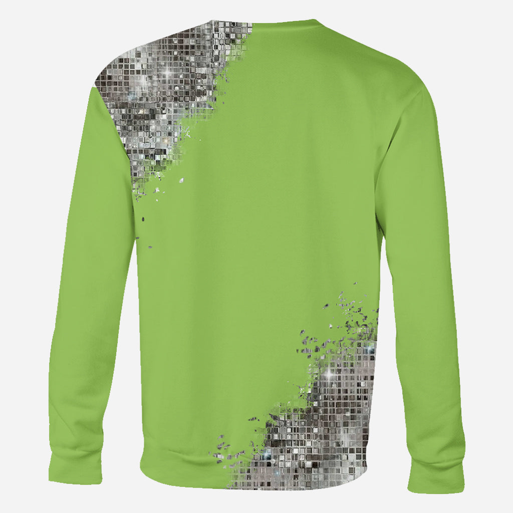 Personalized Grinch All Over Shirt Custom Christmas Gift for Mom