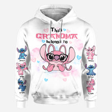 Load image into Gallery viewer, Custom Grandma All Over Shirt with Personalization - Unique Gift

