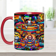 Load image into Gallery viewer, Personalized Halloween Accent Mug Custom Name Unique Gift
