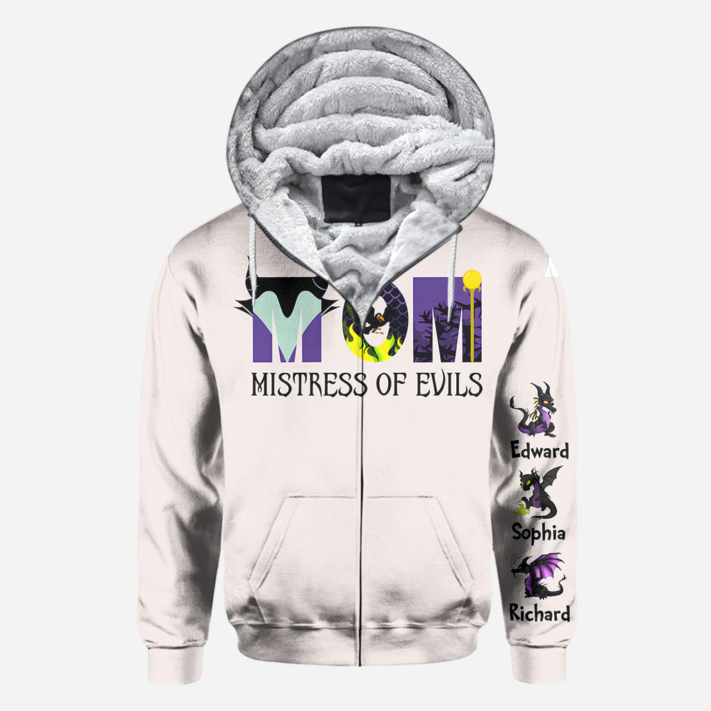 Personalized Mistress of Evils All Over Shirt for Mom - Custom Design Gift
