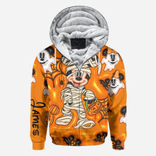 Load image into Gallery viewer, Personalized Halloween All-Over Shirt Custom Name Gift
