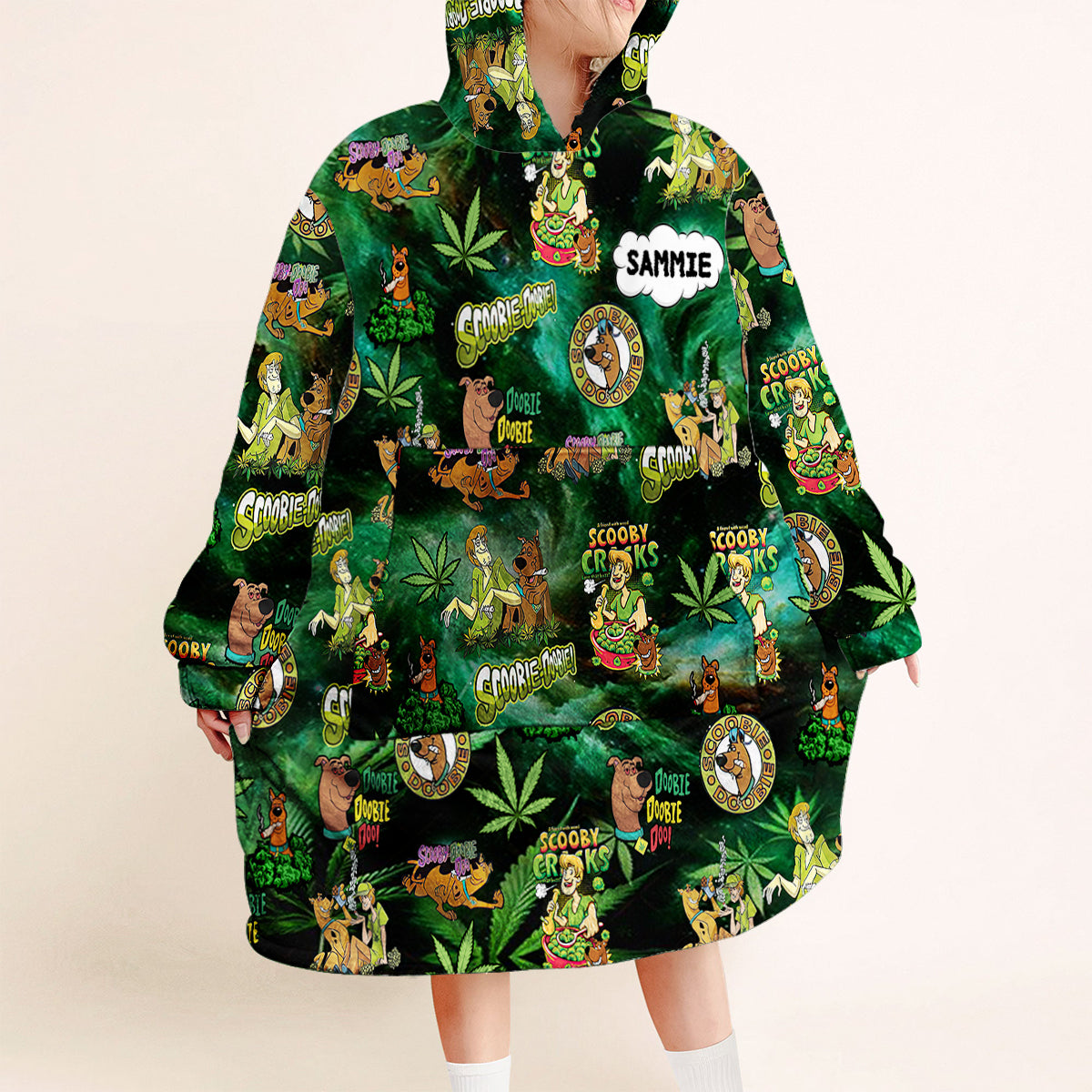 Personalized Blanket Hoodie for Dog Lovers | Unique Custom Gift