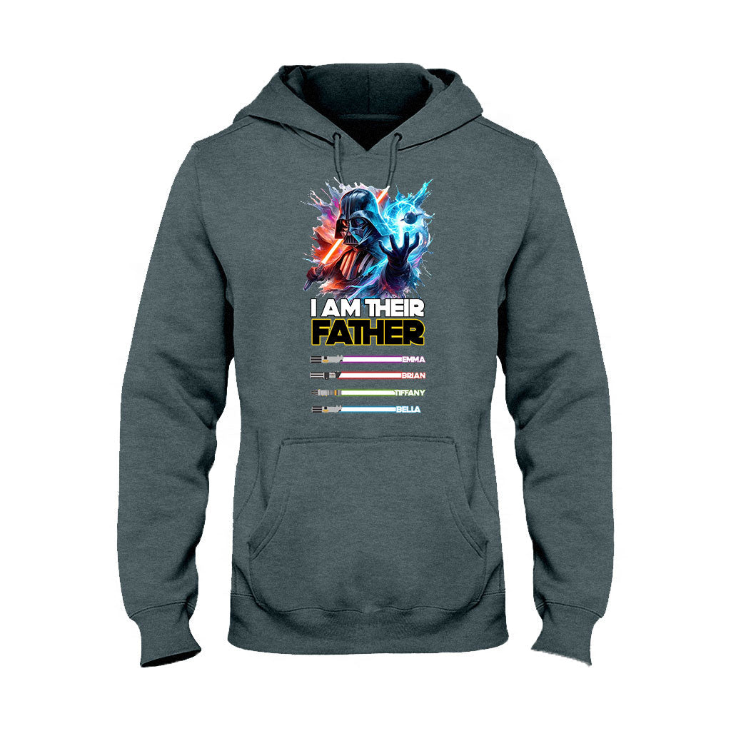 Personalized I Am Their Father T-shirt Gift for Dad