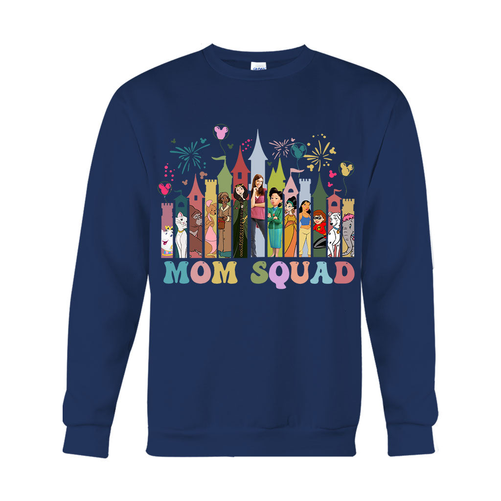 Personalized Mom Squad T-shirt & Hoodie Custom Gift for Mothers