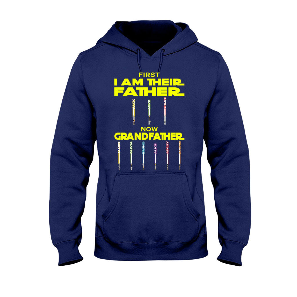 Personalized Star Wars Father Grandfather T-Shirt & Hoodie Gift