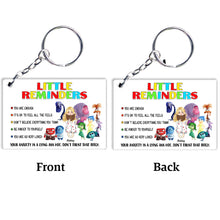 Load image into Gallery viewer, Personalized Acrylic Keychain with Motivational Quotes Gift
