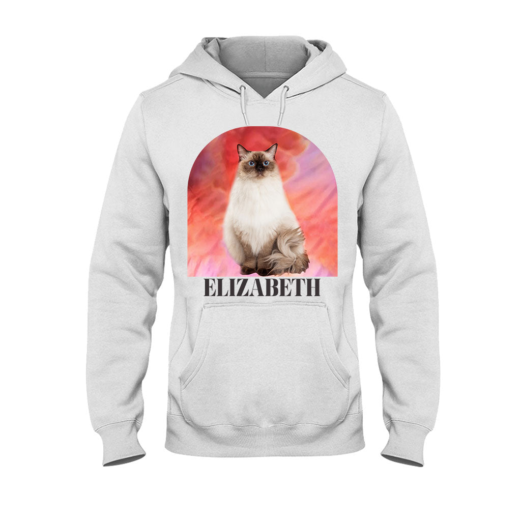 Personalized Cat T-Shirt & Hoodie Custom Name Gift for Cat Lovers