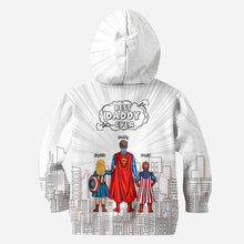 Load image into Gallery viewer, Personalized Best Dad Ever All Over Shirt Custom Family Design

