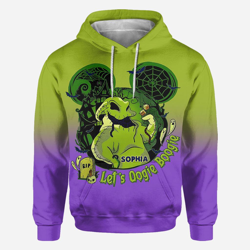 Personalized Oogie Boogie All Over Shirt Custom Name Gift