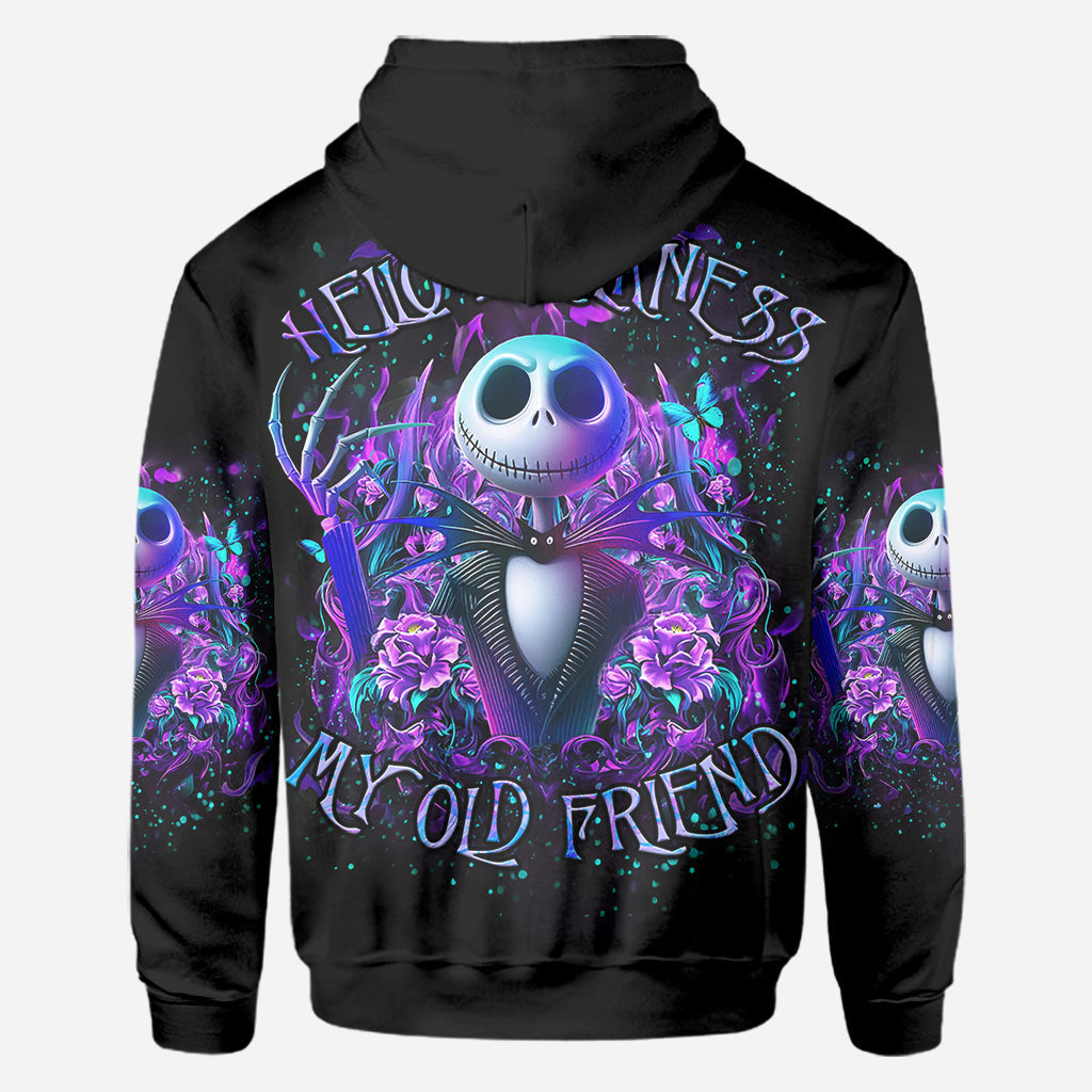 Personalized Nightmare All Over Shirt Custom Name Gift Halloween