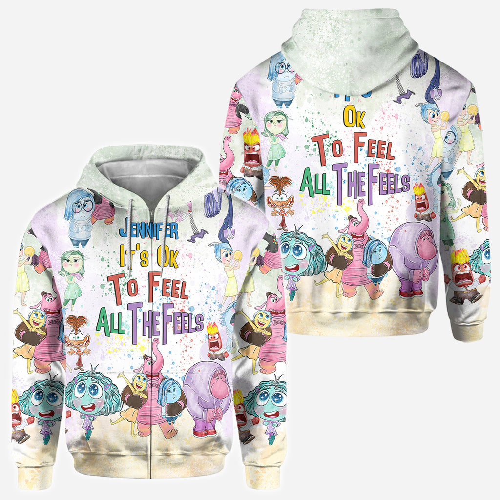 Personalized All Over Shirt Custom Name Perfect Gift for Birthday & Graduation