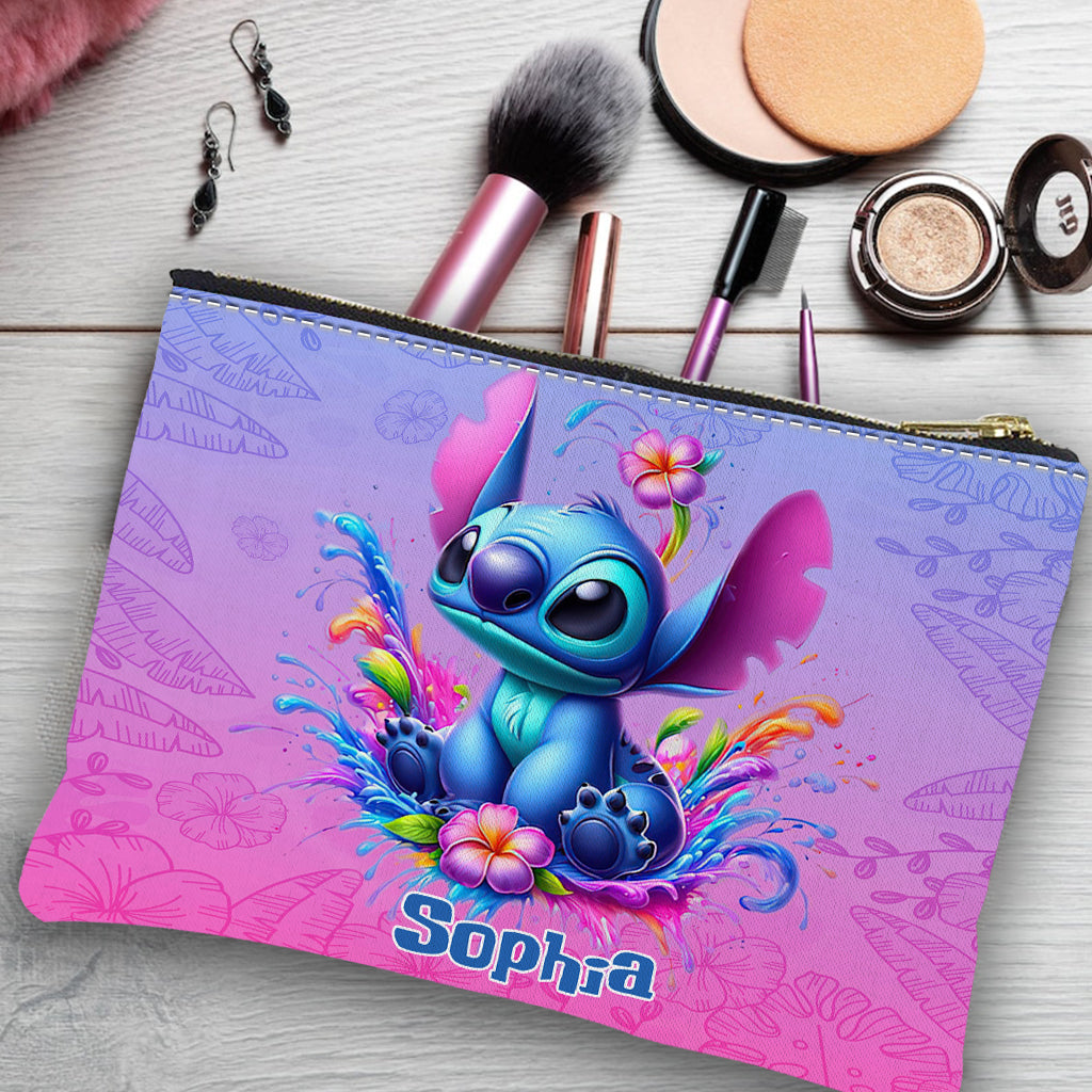 Personalized Ohana Pouch with Custom Name for Kids & Women