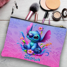 Load image into Gallery viewer, Personalized Ohana Pouch with Custom Name for Kids &amp; Women
