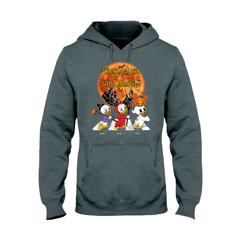 Personalized Grandma Of Little Monsters T-shirt & Hoodie for Halloween Gift