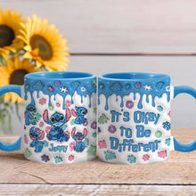 Load image into Gallery viewer, Personalized Autism Awareness Accent Mug Custom Name Gift
