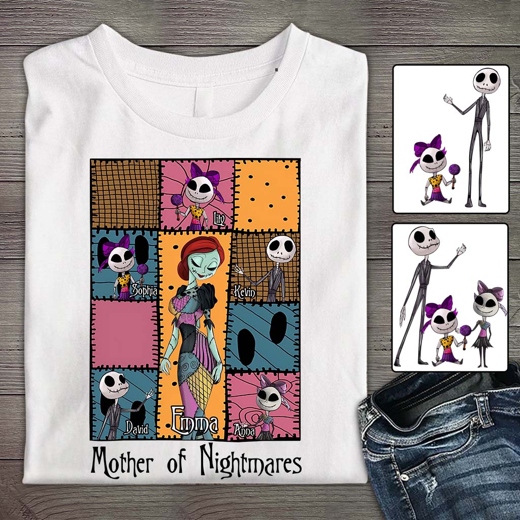 Personalized Nightmare T-Shirt and Hoodie Gift for Mom