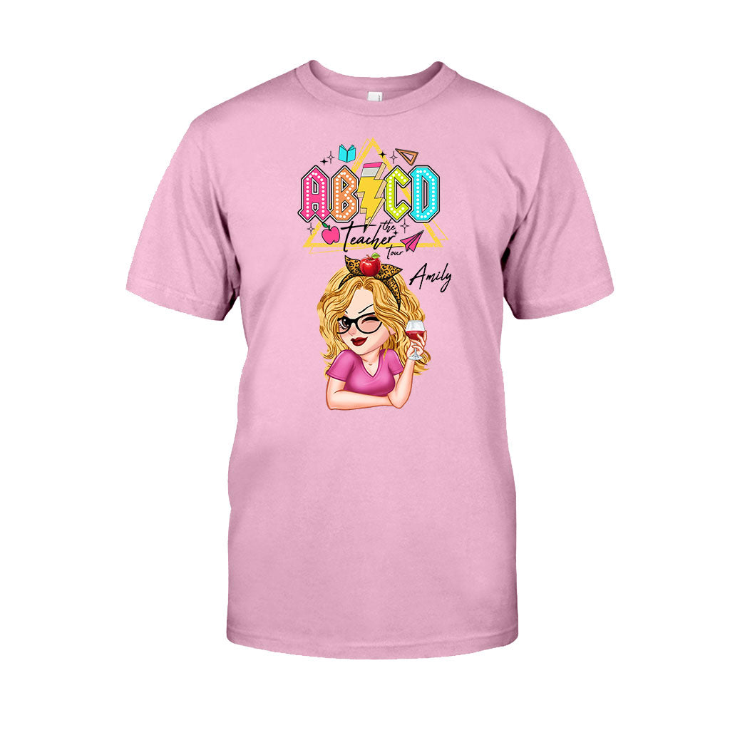 Personalized Teacher T-shirt & Hoodie Custom Name Gift for Teacher