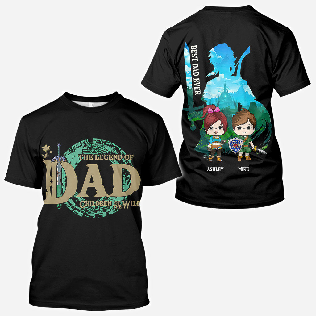 Personalized All Over Shirt The Legend of Dad/Mom Gift Idea