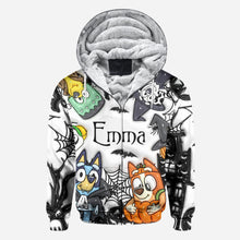 Load image into Gallery viewer, Personalized Halloween All-Over Shirt Custom Name Gift for Kids
