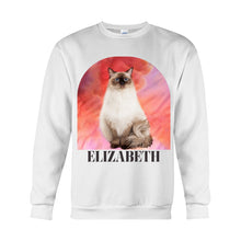 Load image into Gallery viewer, Personalized Cat T-Shirt &amp; Hoodie Custom Name Gift for Cat Lovers
