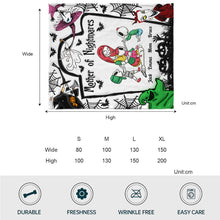 Load image into Gallery viewer, Personalized Nightmare Blanket with Family Design | Great Gift for Mom
