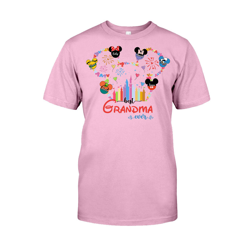 Personalized Best Grandma Ever T-Shirt & Hoodie Gift for Mom