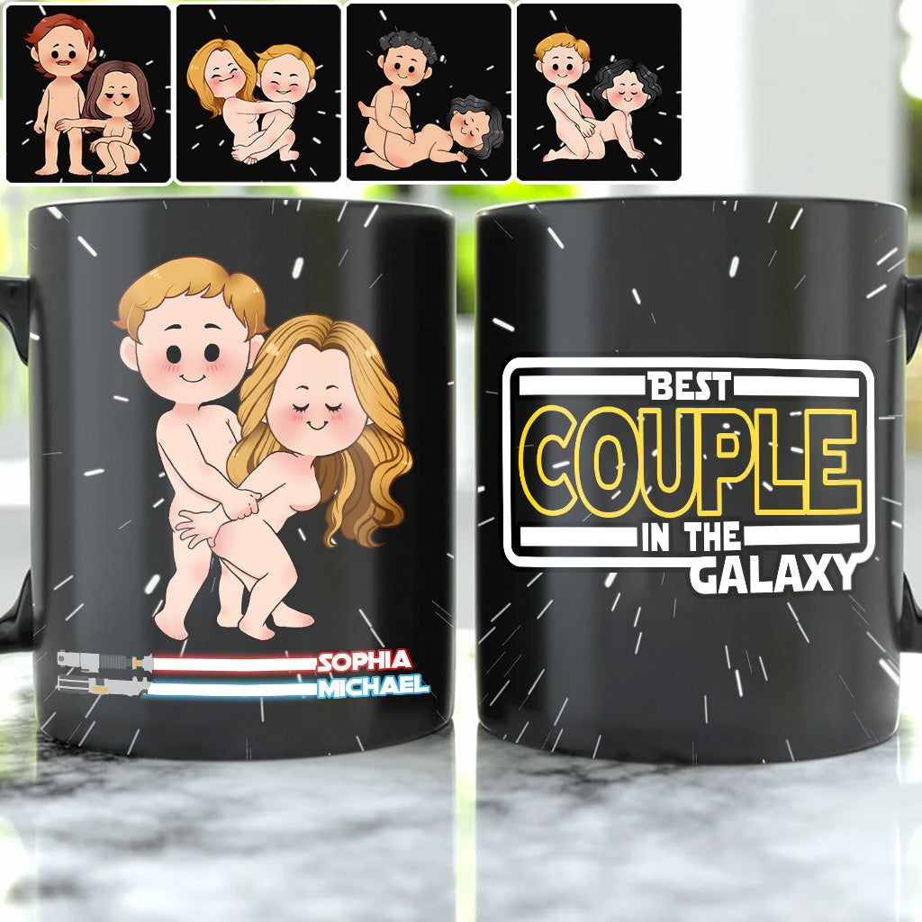 Personalized Couple Mug Best In The Galaxy Custom Names Gift