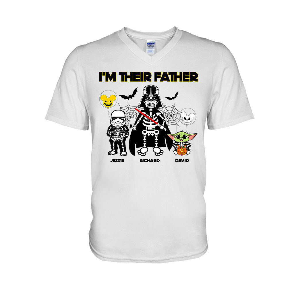 Personalized Halloween T-shirt & Hoodie I'm Their Father Gift