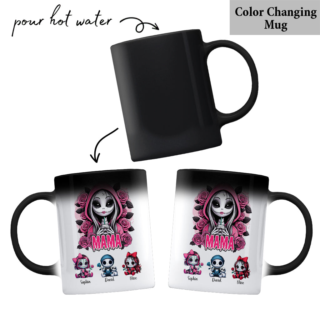 Personalized Nightmare Mug with Custom Name for Mom | Halloween Gift