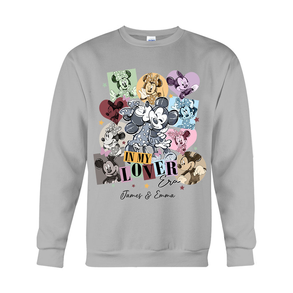 Personalized Couple T-Shirt and Hoodie In My Lover Era Gift for Engagement/Anniversary