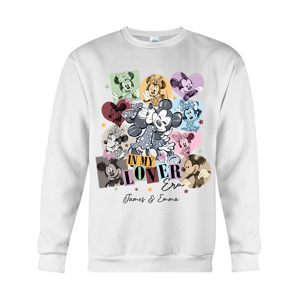 Personalized Couple T-Shirt and Hoodie In My Lover Era Gift for Engagement/Anniversary
