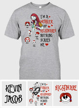 Load image into Gallery viewer, Personalized Nightmare T-shirt and Hoodie Gift for Dad | Halloween &amp; Father's Day
