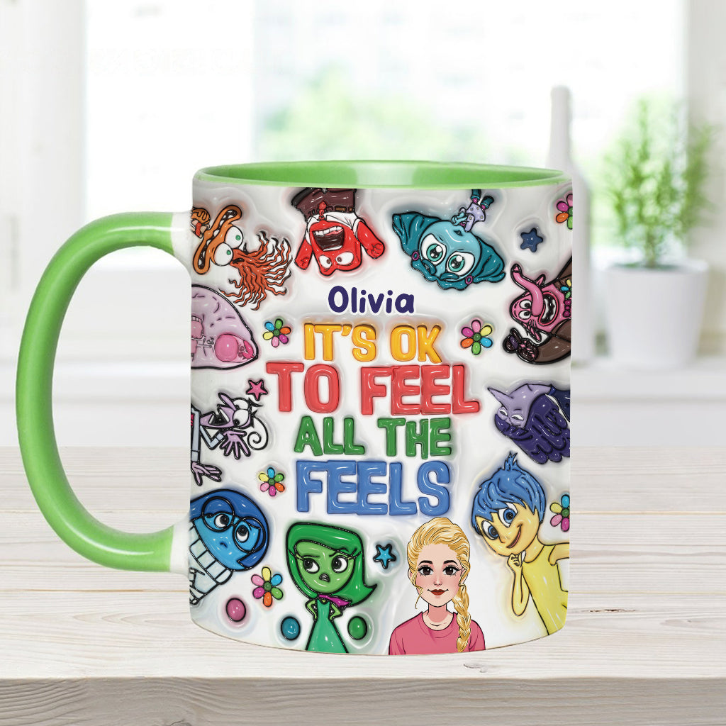 Personalized Cute Accent Mug Gift for Birthdays & Graduations