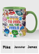 Load image into Gallery viewer, Personalized Autism Awareness Accent Mug for Kids | Custom Name Gift
